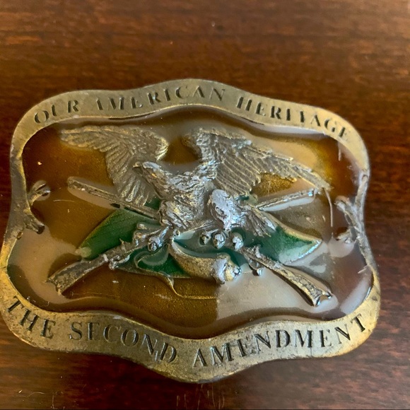 2nd amendment belt buckle